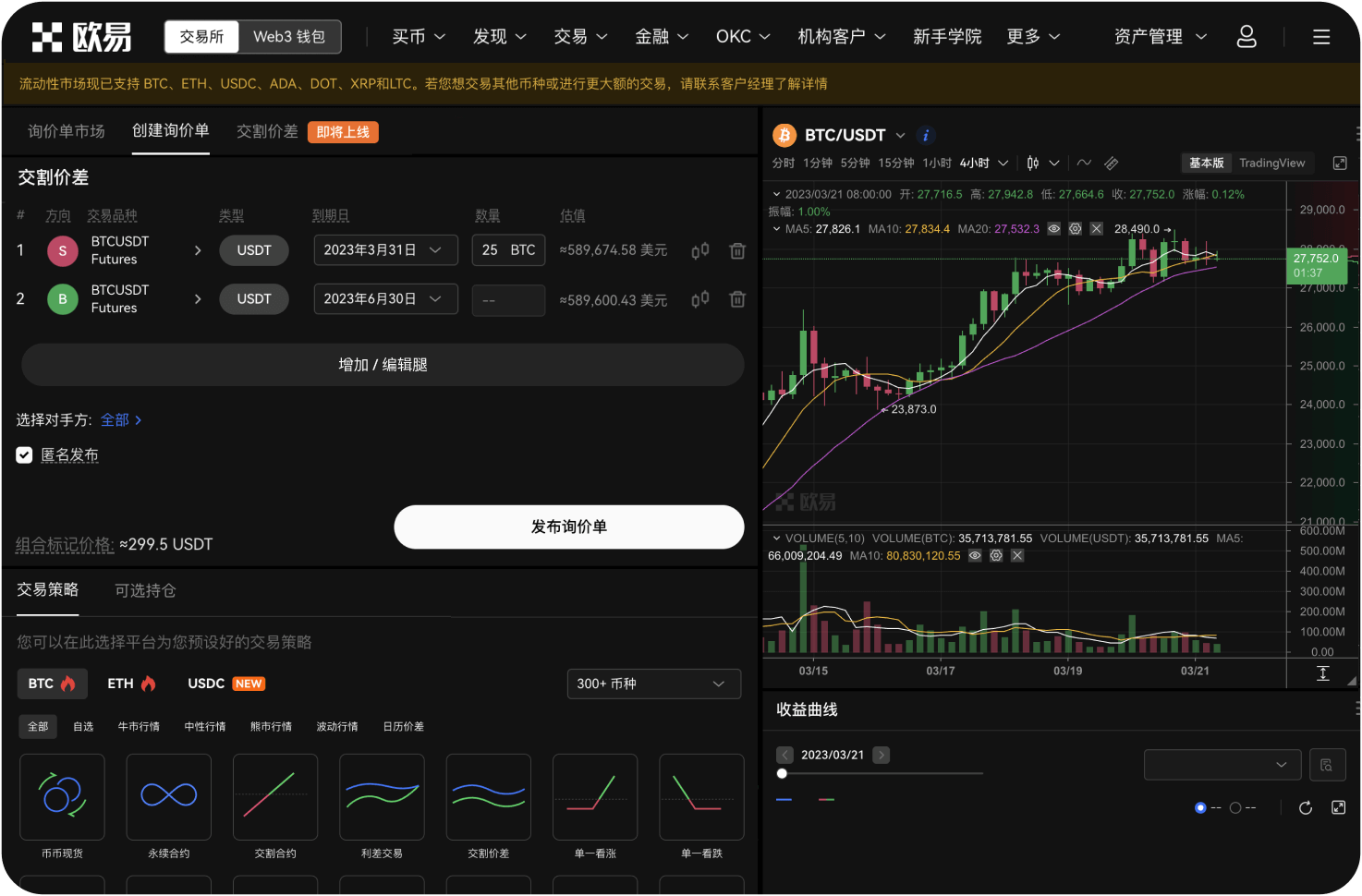 BE交易所官网的行情图表功能如何